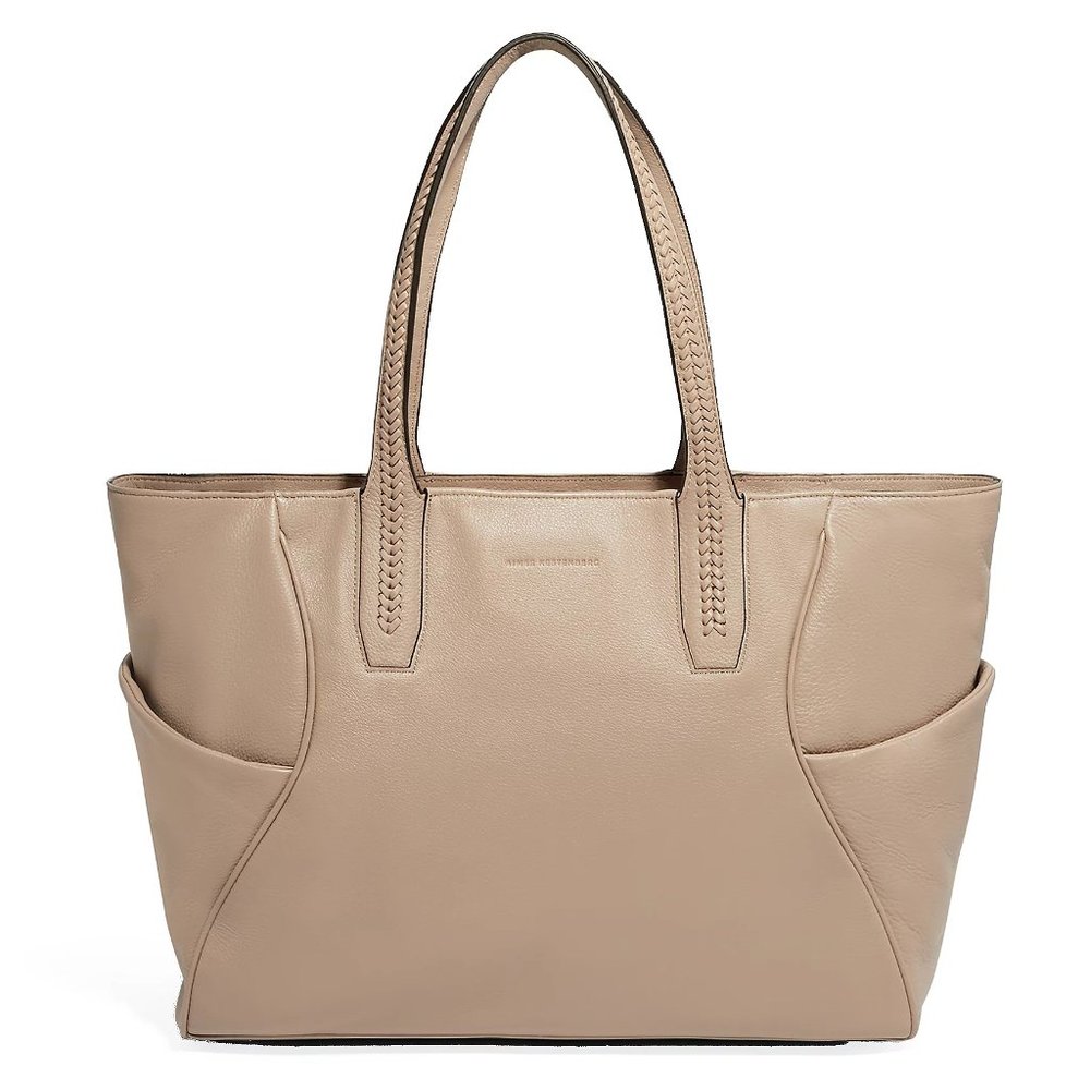 Aimee Kestenberg Ever After  Leather Tote in "Oat" EUC